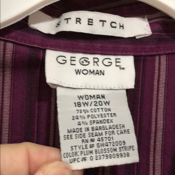 EUC Women’s 18W/20W George Woman Fitted Shirt - Picture 2 of 4